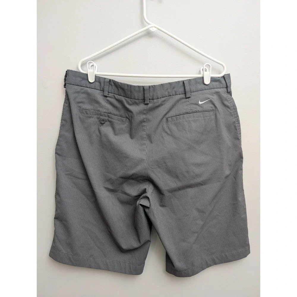 A9‎ Nike Mens Dri-Fit Golf Shorts 38 Gray Dri Fit Performance Chino